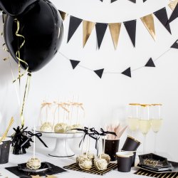 Ballonvgt - Sort - 4 stk.