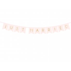 Banner - JUST MARRIED - Lyserd