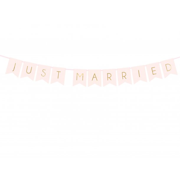Banner - JUST MARRIED - Lyserd