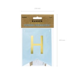 Banner - HAPPY BIRTHDAY - Lysebl