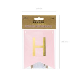 Banner - HAPPY BIRTHDAY - Lyserd