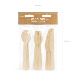 Bestikst - Kniv, Gaffel og Ske - 18 stk.