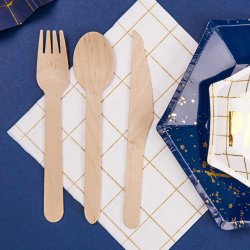 Bestikst - Kniv, Gaffel og Ske - 18 stk.