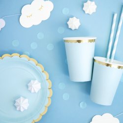 Konfetti - Cirkler - Lysebl