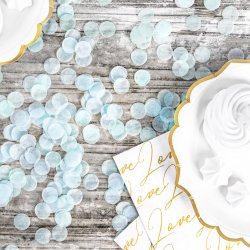 Konfetti - Cirkler - Lysebl