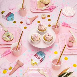 Konfetti - Cirkler - Lysebl