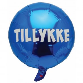 Folieballon - TILLYKKE - Bl