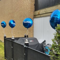 Folieballon - TILLYKKE - Bl