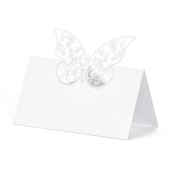 Bordkort med sommerfugl - 10 stk.
