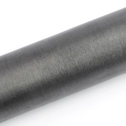 Bordlber -  Gr organza 16 cm x 9 meter