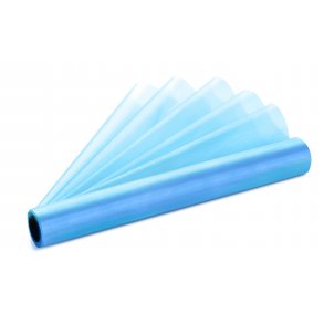 Bordlber -  Lysebl organza 16 cm x 9 meter