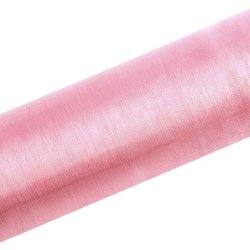 Bordlber - Lyserd organza 16 cm x 9 meter