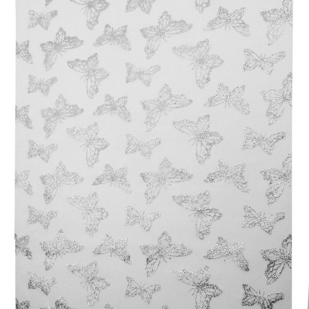 Bordlber - Sommerfugle - SLV - 30 cm x 5 meter