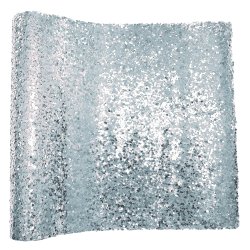 Bordlber - Glitter - SLV - 28 cm x 3 meter