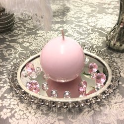  Diamant confetti - Lyserd - 2 cm - 10 stk.