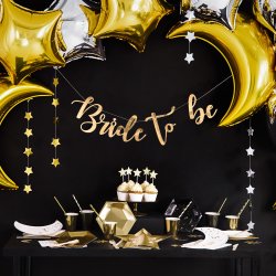 Banner - BRIDE TO BE - Guld
