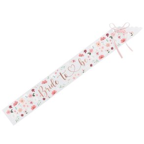 Skrbnd - BRIDE TO BE - Blomster