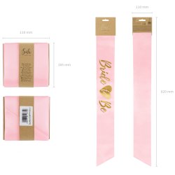 Skrbnd - BRIDE TO BE - Lyserd