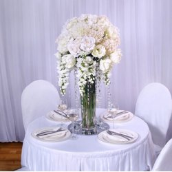 Krystal guirlande - 1 meter - =1,8/3 cm