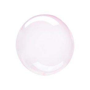 Clearz krystal ballon - Lyserd - 25 cm
