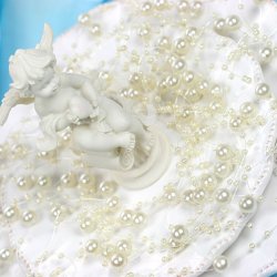 Perleguirlande - Cream