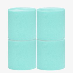 Crepebnd - Turkis bl - 4 stk.