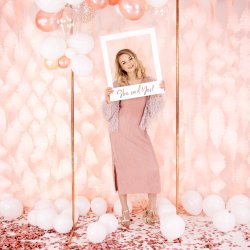 Crepebnd med frynser - Lyserd