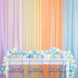 Crepebnd - Orange - 4 stk.