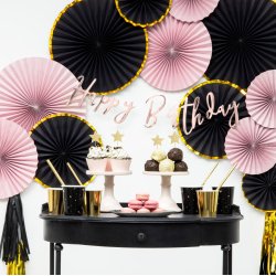 Cupcake Wrappers - Lyserd /guld - 6 stk.