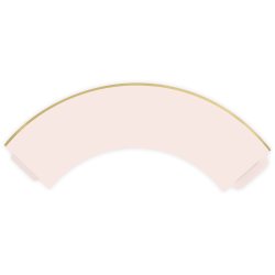Cupcake Wrappers - Lyserd /guld - 6 stk.