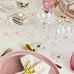 Diamant confetti - Lyserd - 1,9 cm - 50 stk.