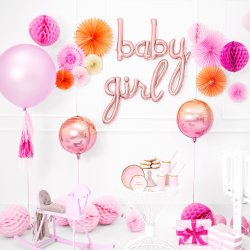 Tallerken - Lyserd med guldkant - 18 cm