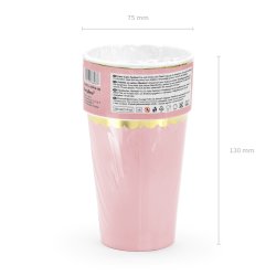 Krus - Lyserd med guldkant