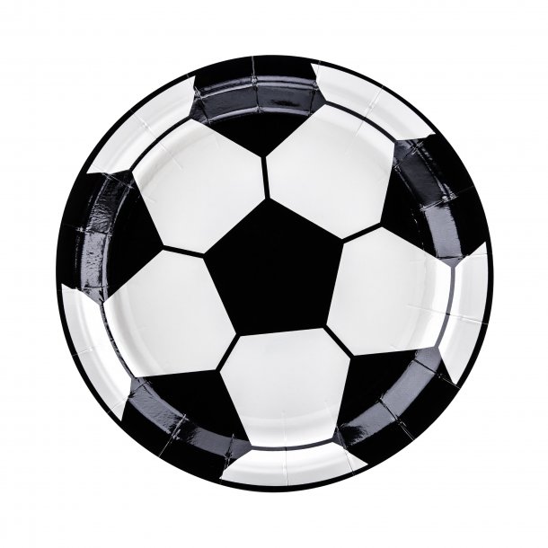 Tallerken - Fodbold - 18 cm