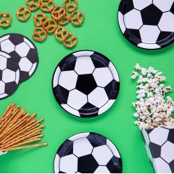 Tallerken - Fodbold - 18 cm