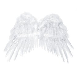 Englevinger - Hvid - 53 x 37 cm