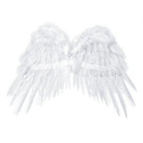 Englevinger - Hvid - 53 x 37 cm