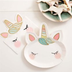 Servietter - Sovende Enhjrning