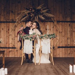 Guirlande med eukalyptusblade 1,8 meter