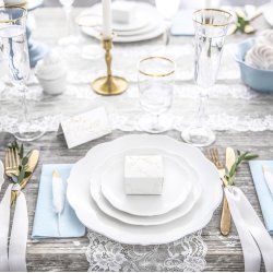 Favourbox med guldgrene - 10 stk.