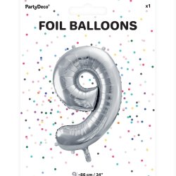 Folieballon - SLV - TAL 9 - 86 cm