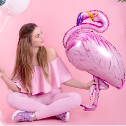 Folieballon - Flamingo - 95 cm