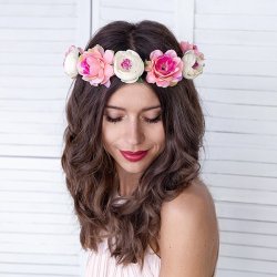 Blomsterkrone - Mix - 17 cm