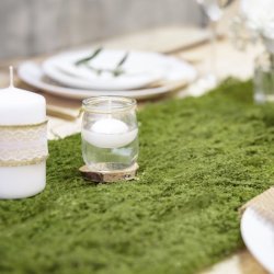 Flydelys - Hvid - 5 cm, 4 stk.