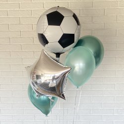 Folieballon - Fodbold - 40 cm