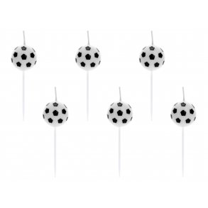 Kagelys - Fodbold - 6 stk.