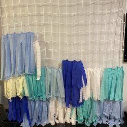 Fodboldnet til DIY backdrop