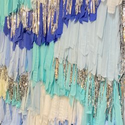 Fodboldnet til DIY backdrop