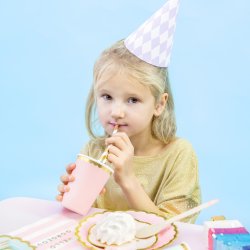 Krus - Lyserd med guldkant