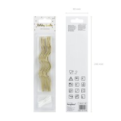 Kagelys - Guld snoet - 8 stk.